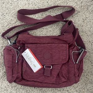 NWT Red Kipling bag